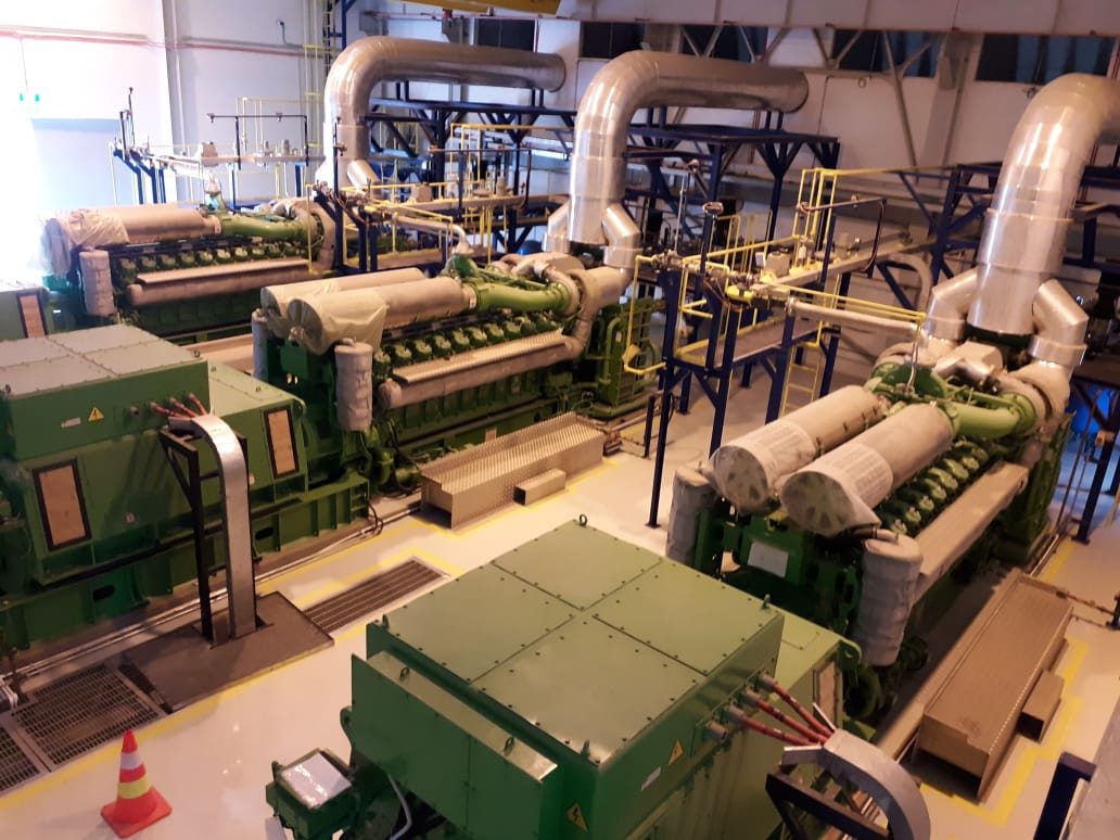 Project gas enginen generator bfm