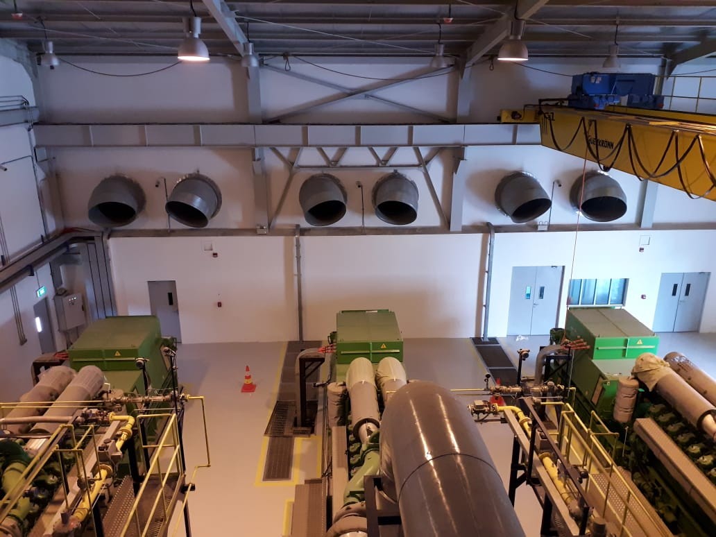 Project gas enginen generator bfm